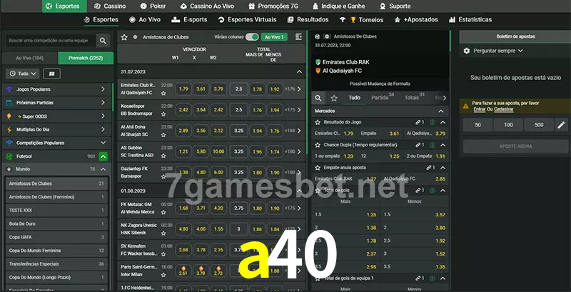 apostas esportivas